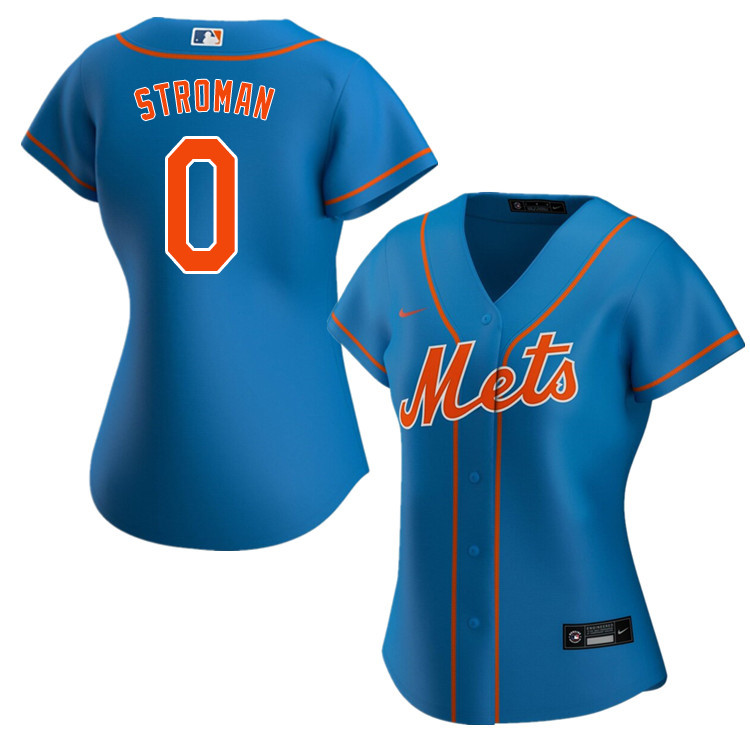 Nike Women #0 Marcus Stroman New York Mets Baseball Jerseys Sale-Blue